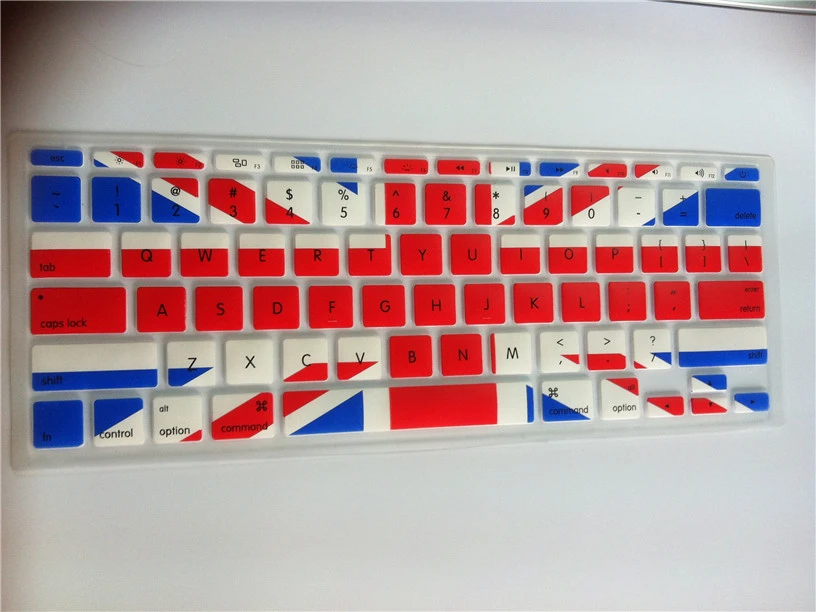 Наклейки на клавиатуру с британским флагом компьютерную