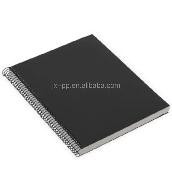 
promotional plastic cover spiral a4 size notebook graph paper notebook 