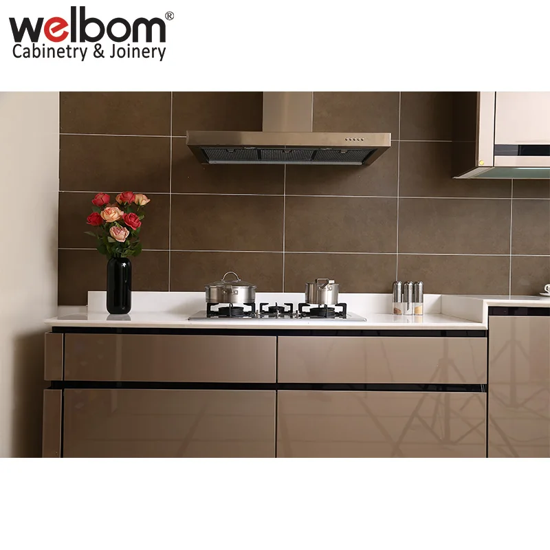 Welbom High Gloss Kitchen Cabinets Finish Reviews