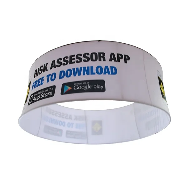 Tension Fabric Tube Hanging Banner Ceiling Banner for Exhibition Trade Show