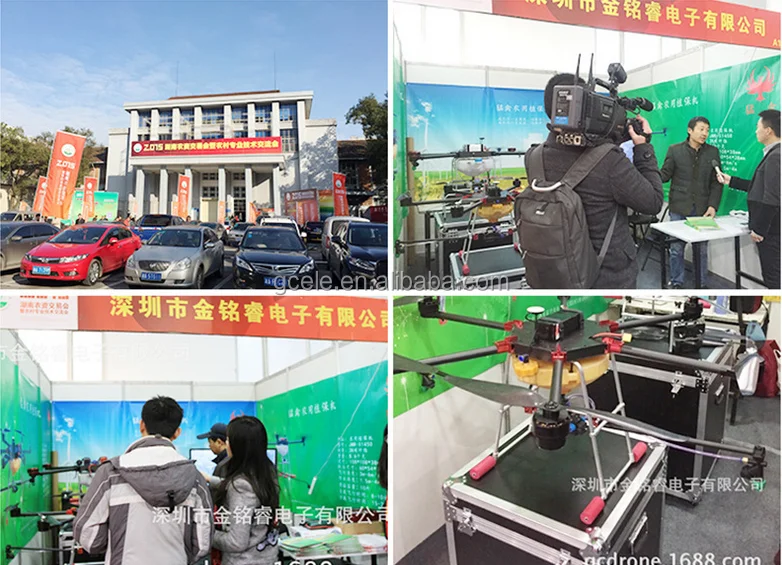 Professional 10L 6 rotor UAV heavy load Crop Sprayer,agriculture machinery drone,RC Helicotper drones with GPS HD Camera