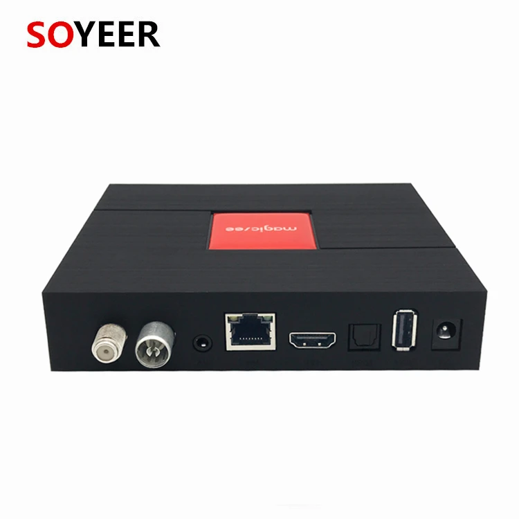 Soyeer S905D Hybrid C400 T2 S2  2G 16GB Satellite Receiver Android Smart Tv Box Dual WIFI BT 4.0