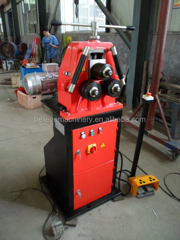 RBM-10E motor-driven tubing bender and section bar round bending machine tools