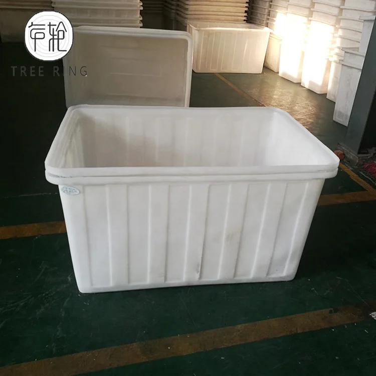 400kg  Economy Blue Plastic Laundry Poly Box Trucks For Heavy Duty Industrial Storing and Transport