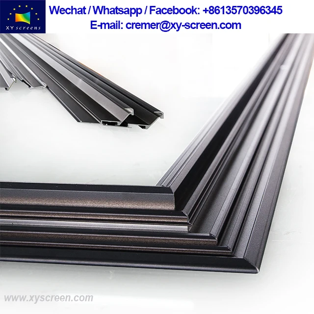 UST projector ultra thin frame projection screen home theater projection screen PET Crystal alr projector screen