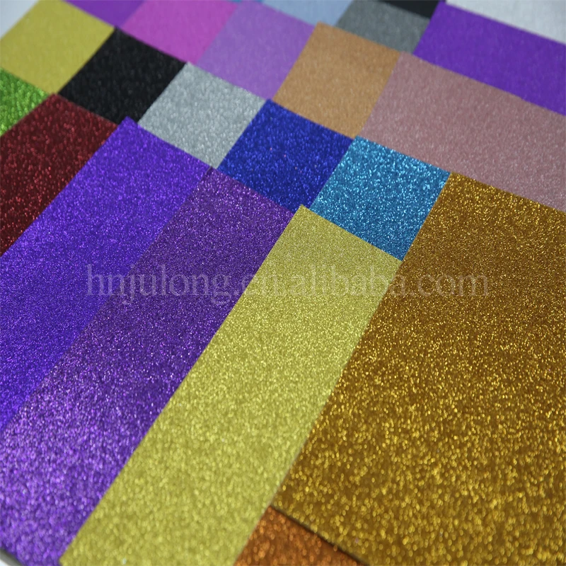 
Colorful scrapbooking paper DIY glitter cardstock paper 