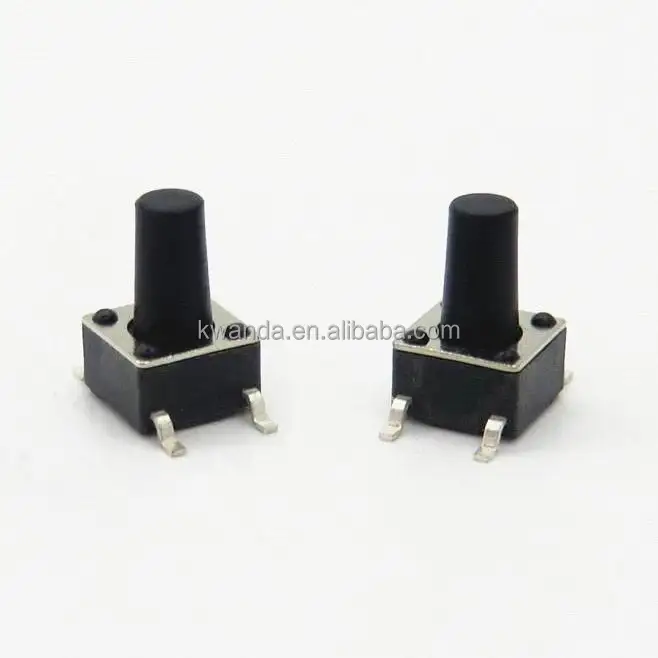 6*6*9.5(H) smd 1p1t tact switch, smt push button switches, SMT Miniature Momentary Tact Switches