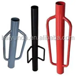 Red color manual Y Post driver/rammer