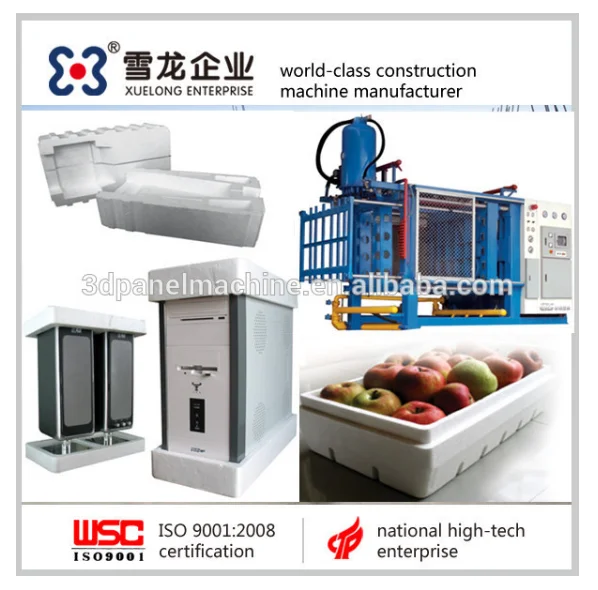 
Energy-saving EPS ICF styropor complete insulation concrete shape moulding machine for ICF box 