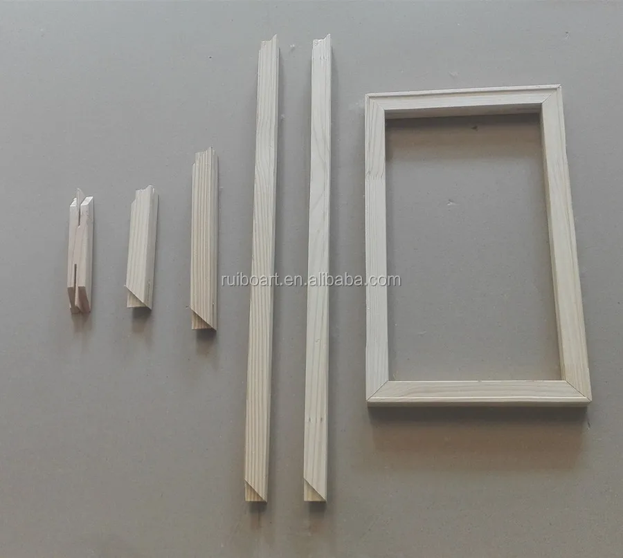 Canvas frame wood