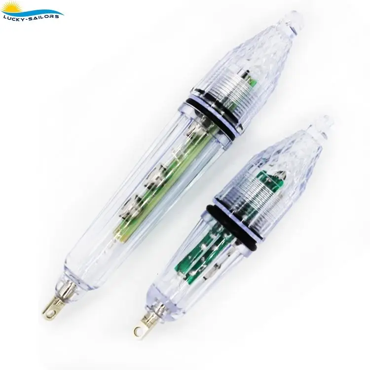 LED deep-watering underwater fishing flashlight attracts bait fishing light