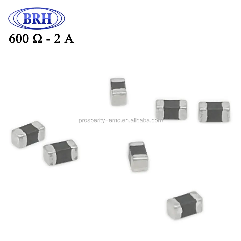 Индуктор микросхемы smd с большим током, многослойная ферритовая бусина 0603, размер Ом, 2 А