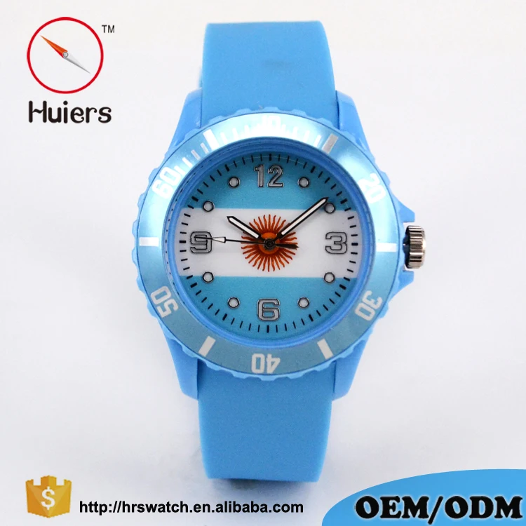 Russia Promotion Gift Watch The National Flag Dial Advertisement Watches