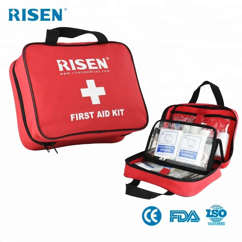 
promotional gift private label pet mini first aid kit bags with supplies for camping hotel 