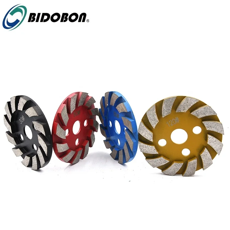 100mm 4inch Diamond Grinding Cup disc wheel  for concrete floor