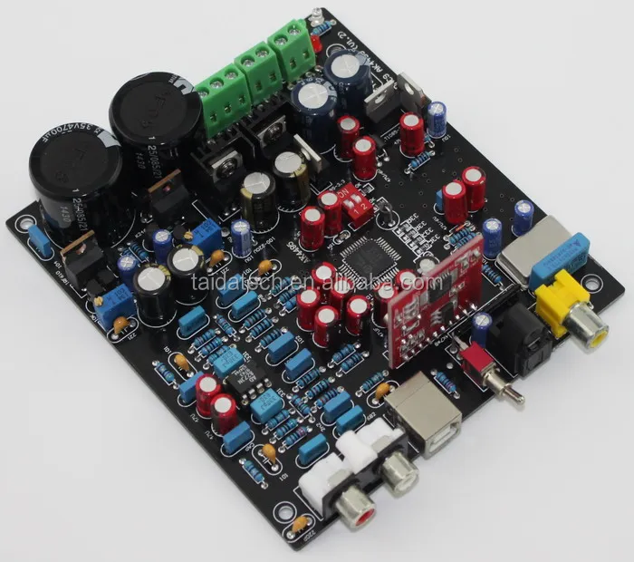 Декодер Taidacent AK4495SEQ WM8805 PCM2706 USB декодер с ЦАП коаксиальный USB-декодер USB-плата