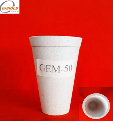 Fire assay clay crucible 50g for assaying