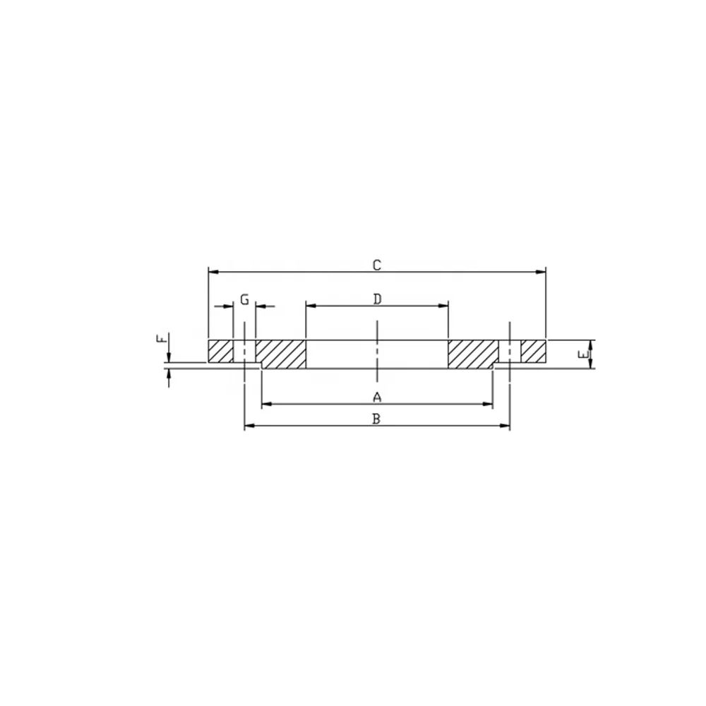 2-1/2Inch Stainless Steel Threaded 150lb Flange