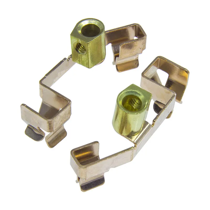 Контактные клеммы электрической розетки, металлические части под заказ