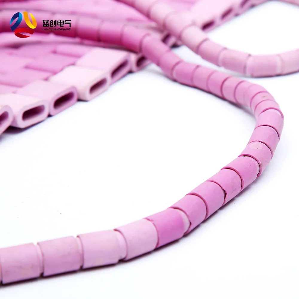 pipe welding ceramic flexible electric heating pad rope heater