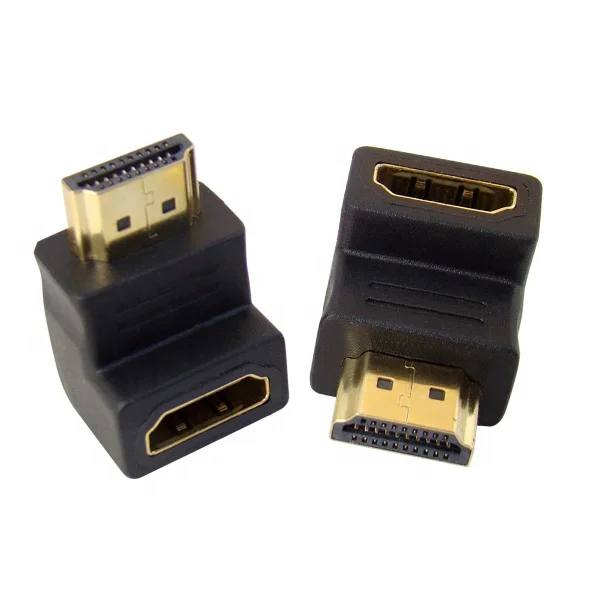 
Wholesale Hdmi Adapter Connector Male to Female 90 Degree right Angle 