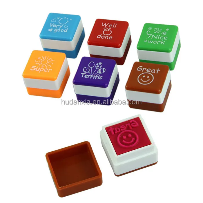 DIY/CUSTOM Wholesale supply square teacher seal english teacher comment seal watermark seal