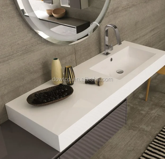 custom made modern stone lavabo hangs wall type art stage basin/sink