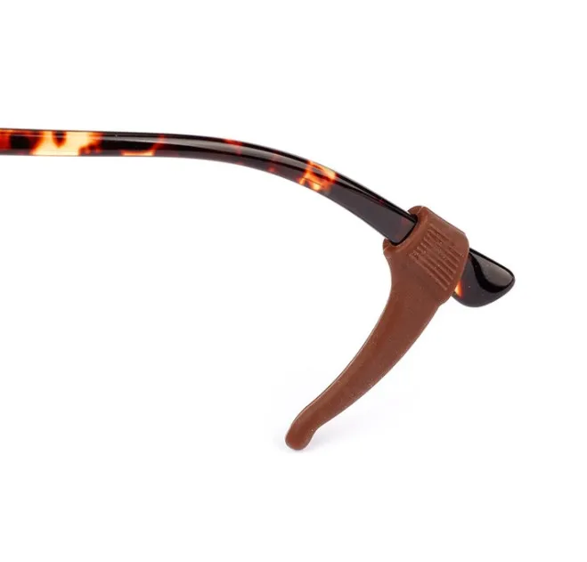 high quality no-slip silicone temple tips