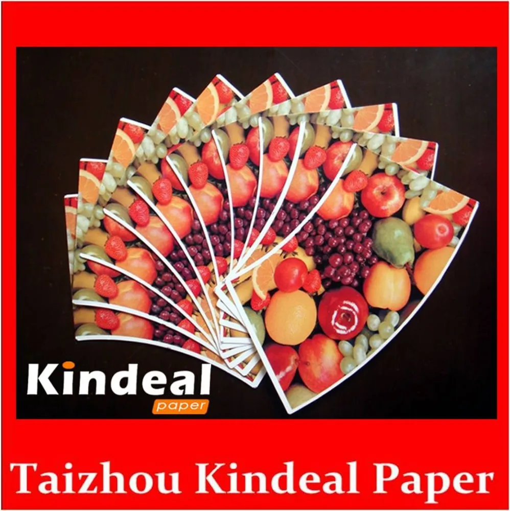 Бумага с покрытием pe для бумажный стаканчик вентилятор бумаги-основы