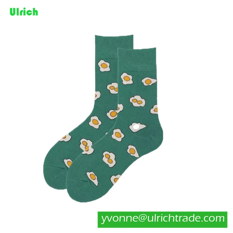 JY642 new geometric couples socks wholesale cotton socks for men women