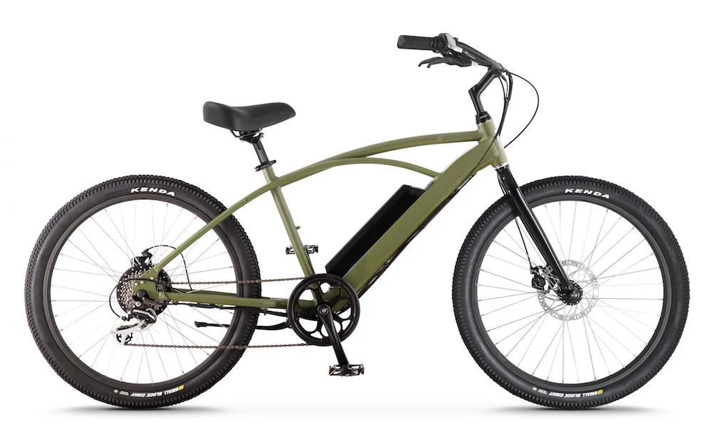 CE hub drive motor 7speed electric bike city cruiser bike