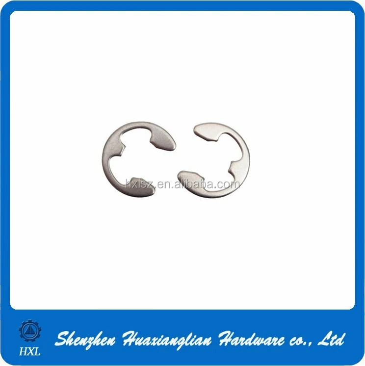 DIN 6797 stainless steel E-type lock ring retaining washer for shaft