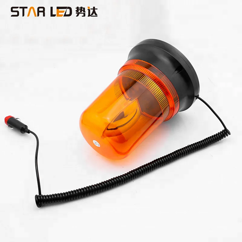 Rotary/60 SMD/80 leds emergency beacon strobe light MAGNET/BOLT