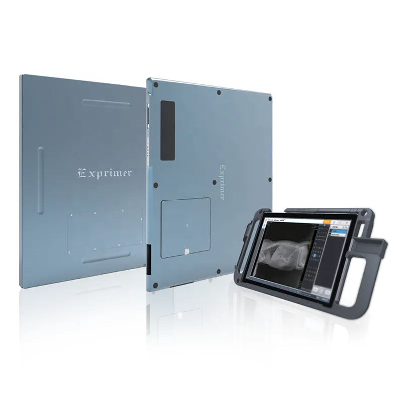 Беспроводной цифровой портативный медицинский рентгеновский аппарат с плоской панелью 17*17 MSLPBT06