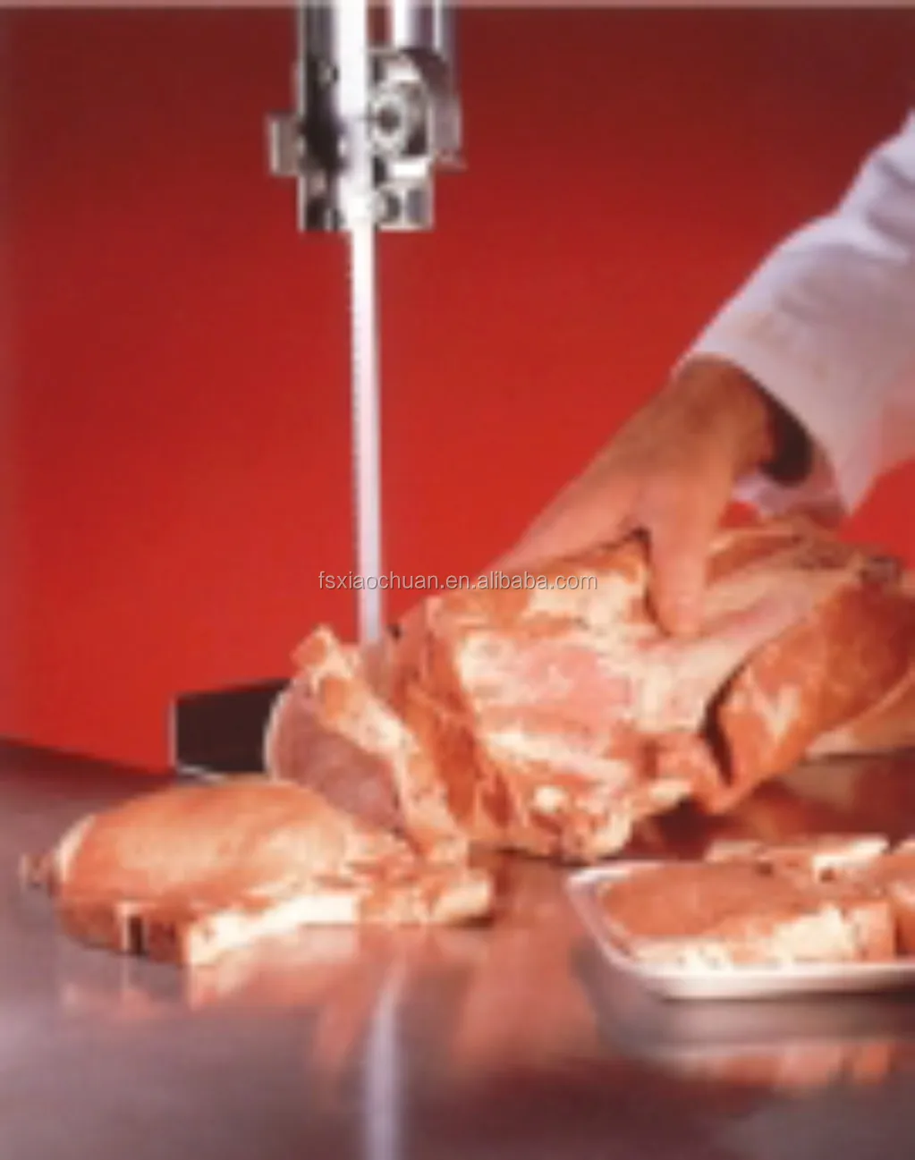 Butcher vertical band saw cutting machine