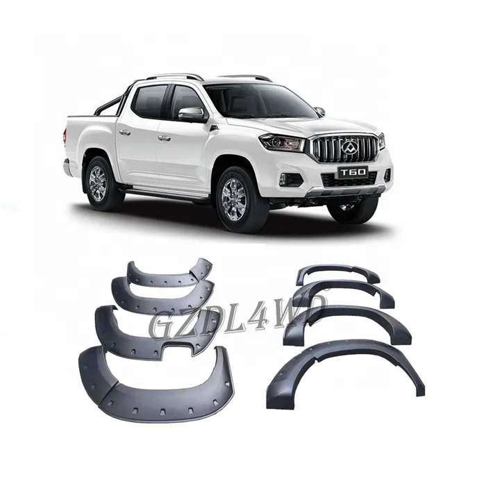 For Saic LDV T60 maxus parts wheel arch fender flare 4x4 accessories pickup car fender