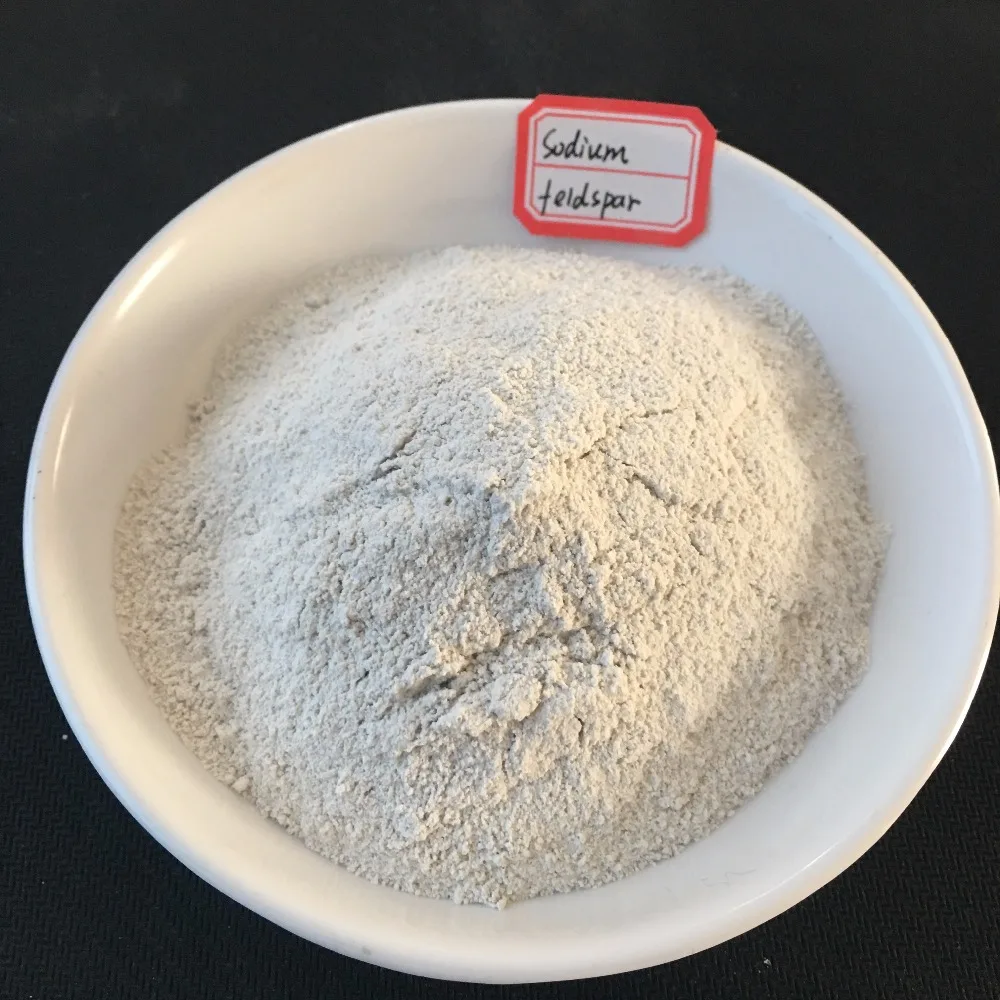 sodium feldspar powder and soda feldspar powder used for ceramic raw material