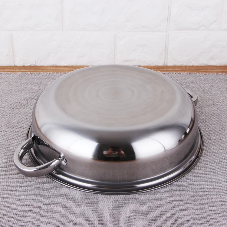 2 in 1 Steamer Pot with Visible Glass Lid Wholesale Factory Price Stainless Steel Steamer Pot