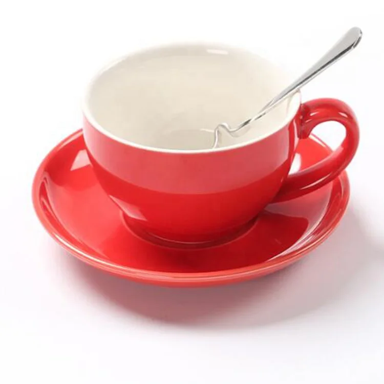 
European style elegant ceramic coffee creamer cup 