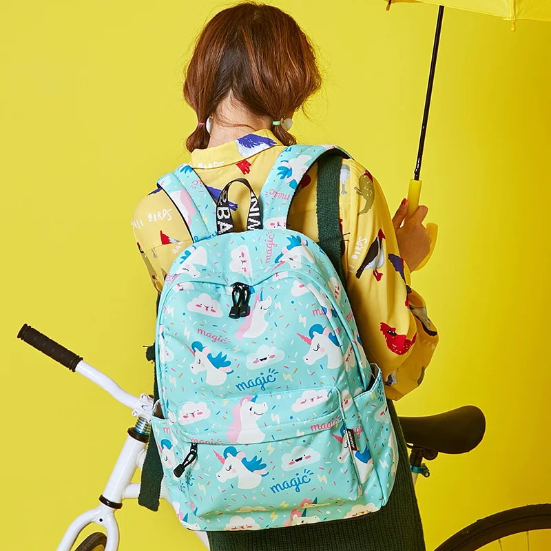 2018 Fashion Cute Unicorn School Backpacks For Girls