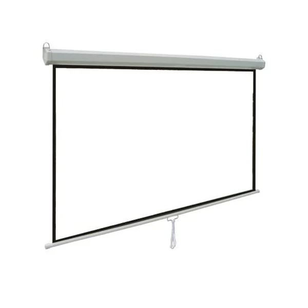 100 inches manual drop down projection screen support 4K 3D HD living room furniture projection for all kinds of projectors
