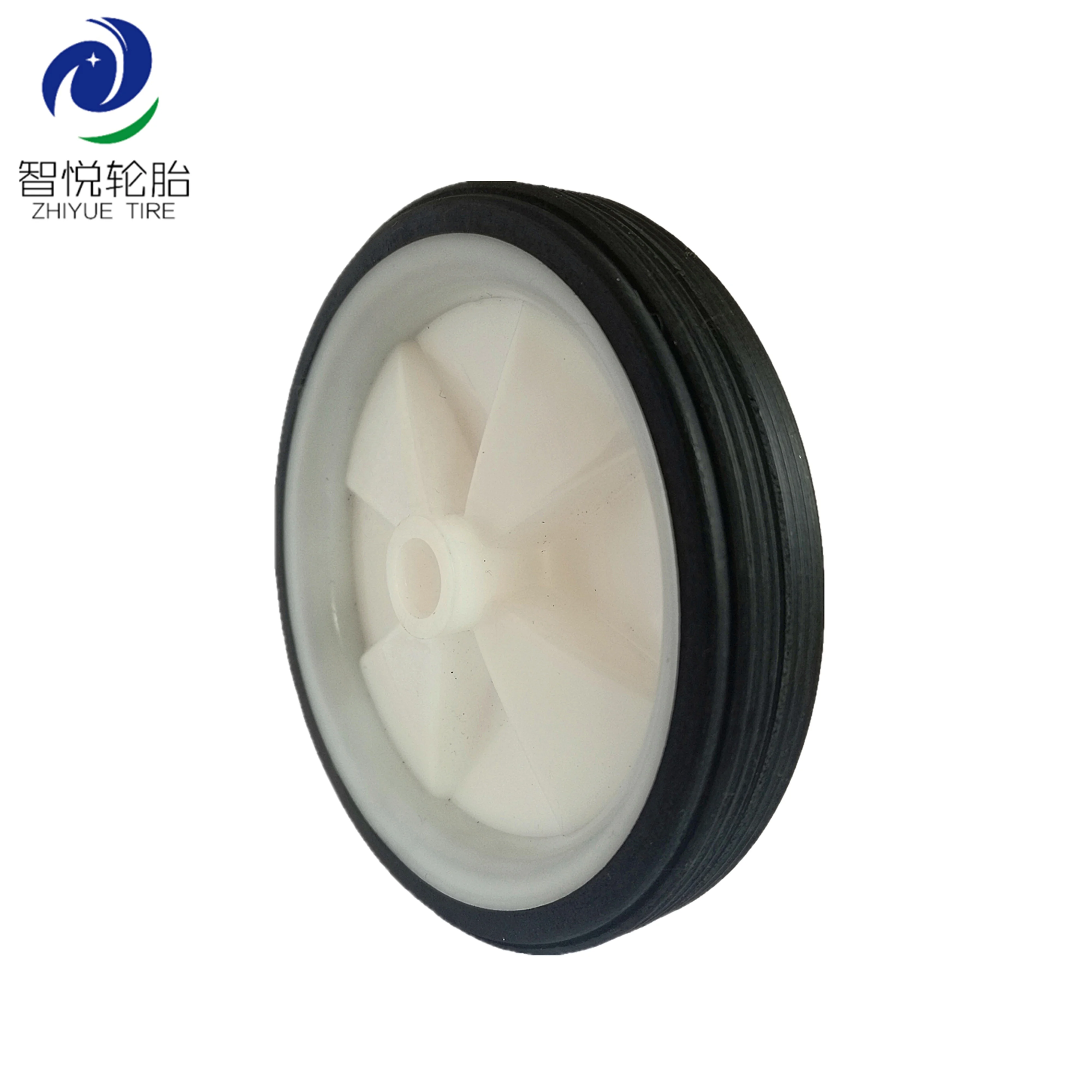  Маленькое прочное резиновое пластиковое колесо 5 дюймов Детские тренировочные колеса для велосипеда Вспомогательное