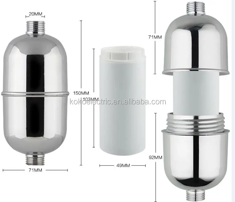 Shower Filtration Use with CE certification 10 stage shower filter