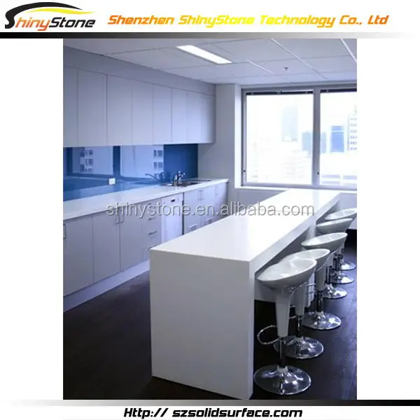 High-end Artificial Stone Kitchen Island for Bench Dining Table
