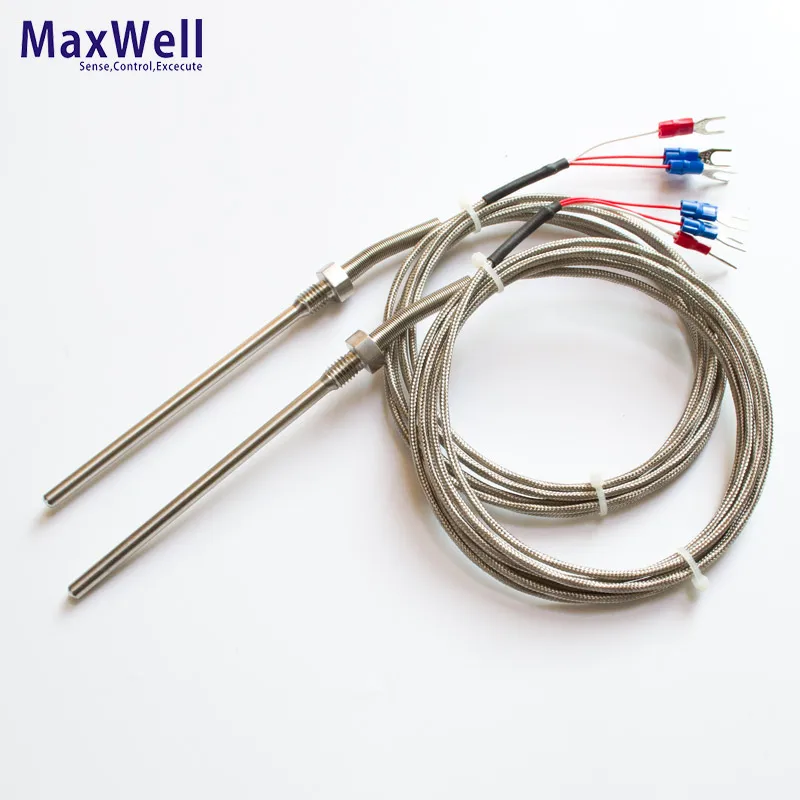 3 wires 4 wires class A or class B 300C rtd pt100 temperature sensor