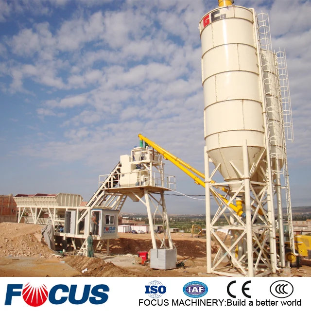 
25m3 mobile concrete batching plant price 