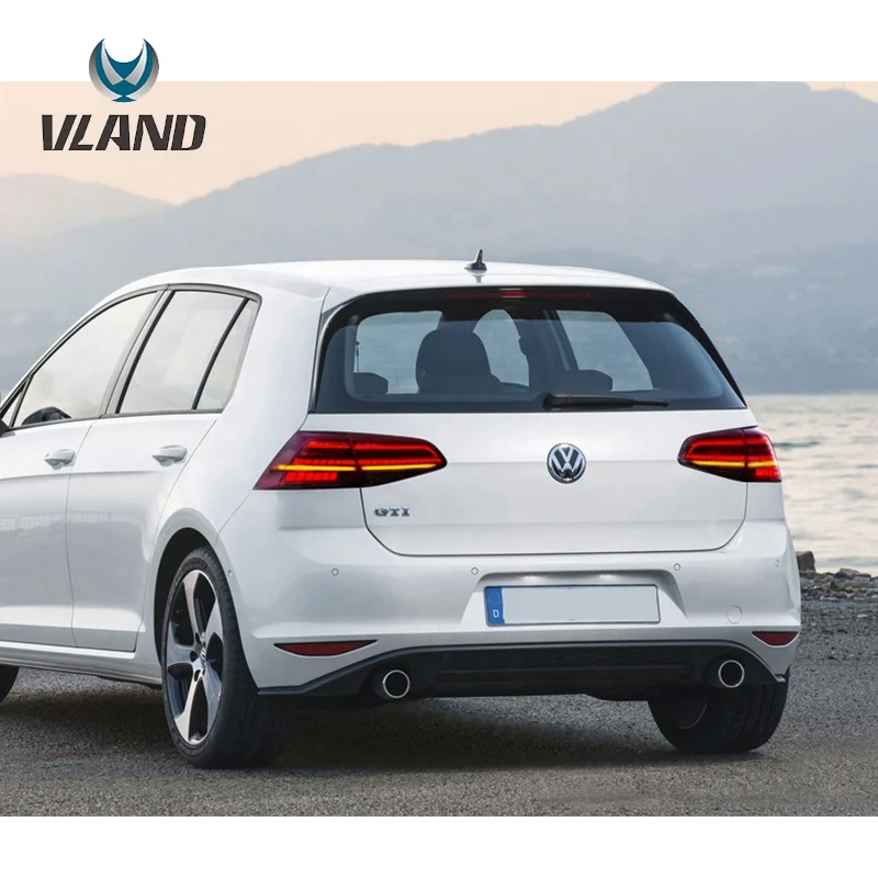 Vland  wholesales auto car accessories Tail light 2012-UP led tail lamp for Volkswagen golf 7 golf7.5