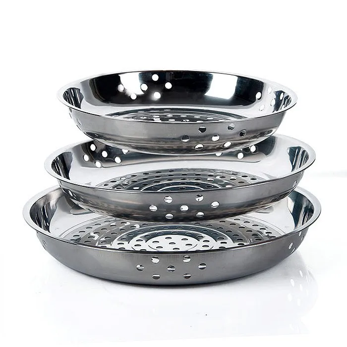 
stainless steel round post base plate/steaming plate in china 