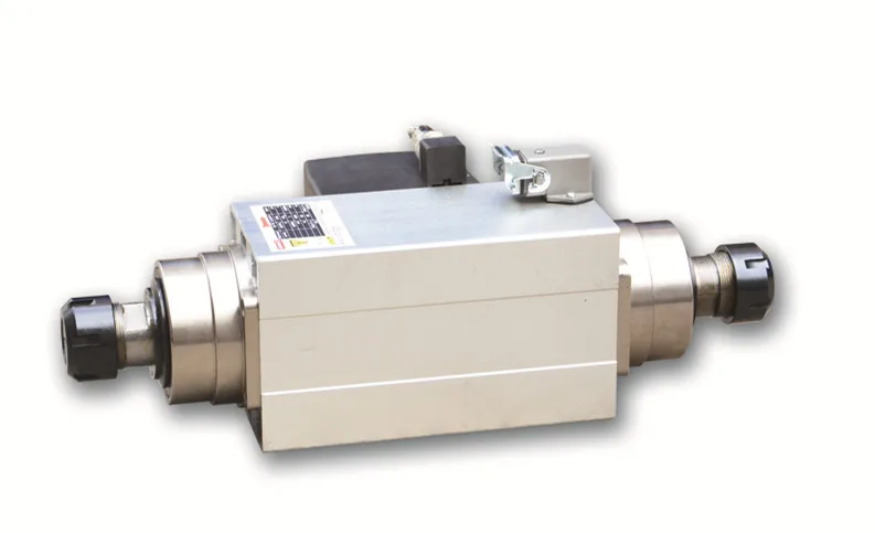 Китай дешевая цена 3.5kw с воздушным охлаждением cnc маршрутизатор мотор шпинделя двойной головкой