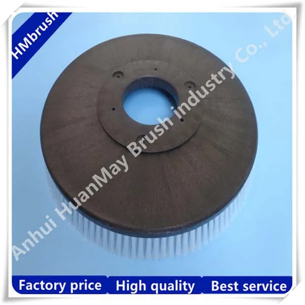 360mm Diameter Nylon Round Disc Floor scrubbing Brush For Scrubber
